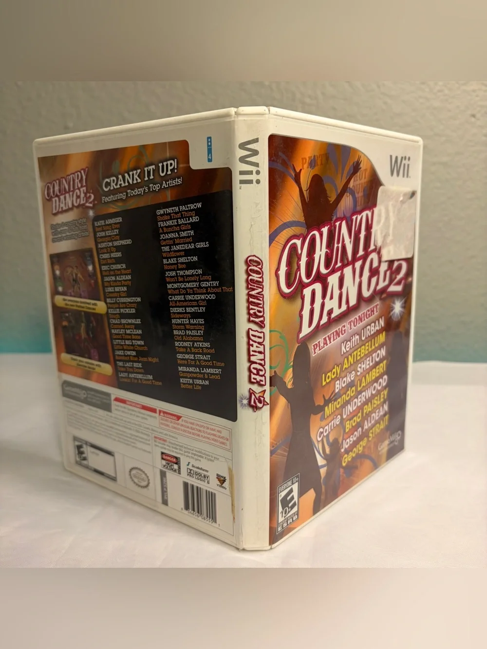Country Dance 2 (Nintendo Wii, 2011) Complete CIB Tested & Works Wii Videogame
